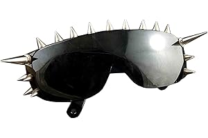 Classic Cool Rock Punk Metal Studded Spike Sunglasses