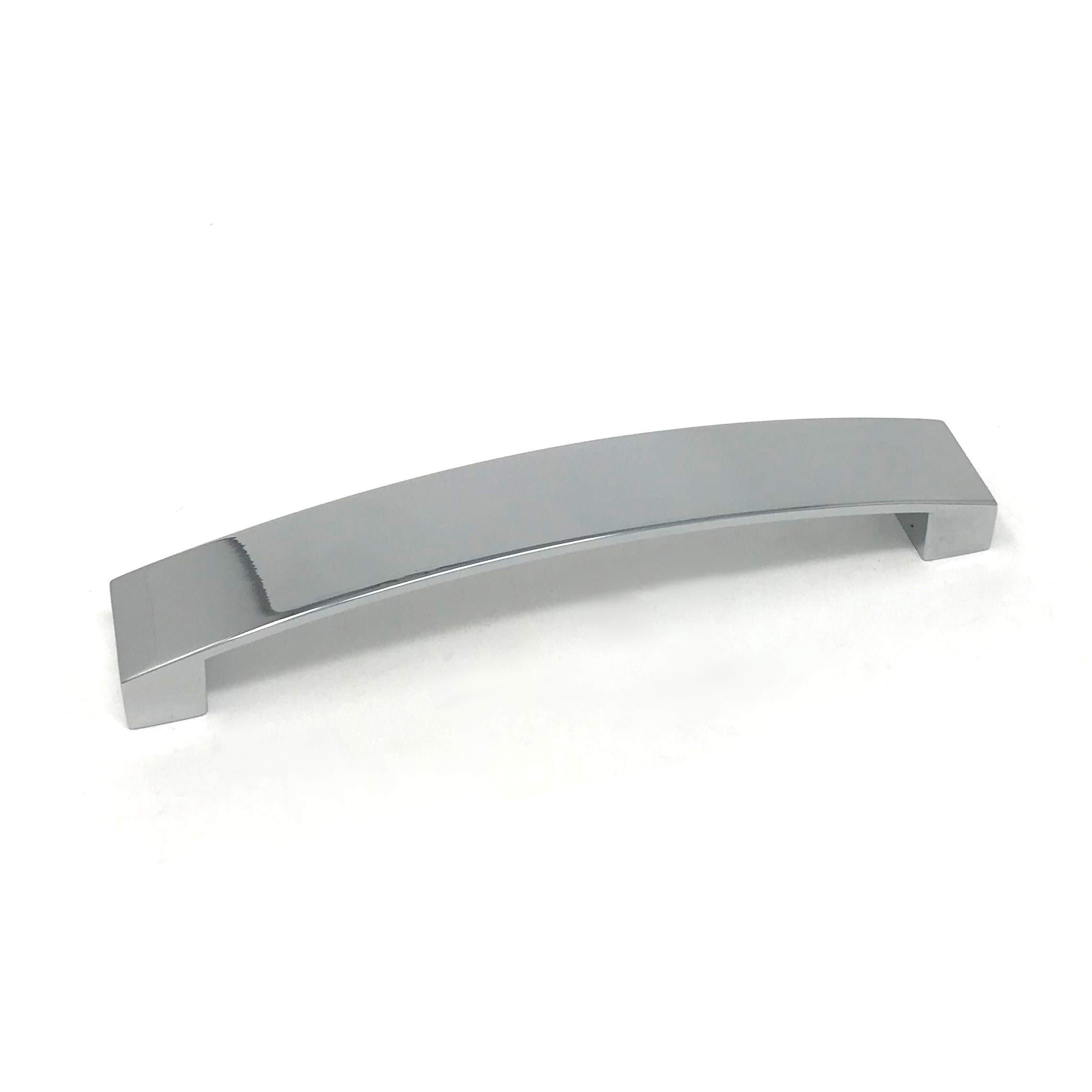 128mm Polished Chrome Curved Bow Handle for Kitchen Cabinets | Bedroom | Bathroom | Furniture | 3 Sizes