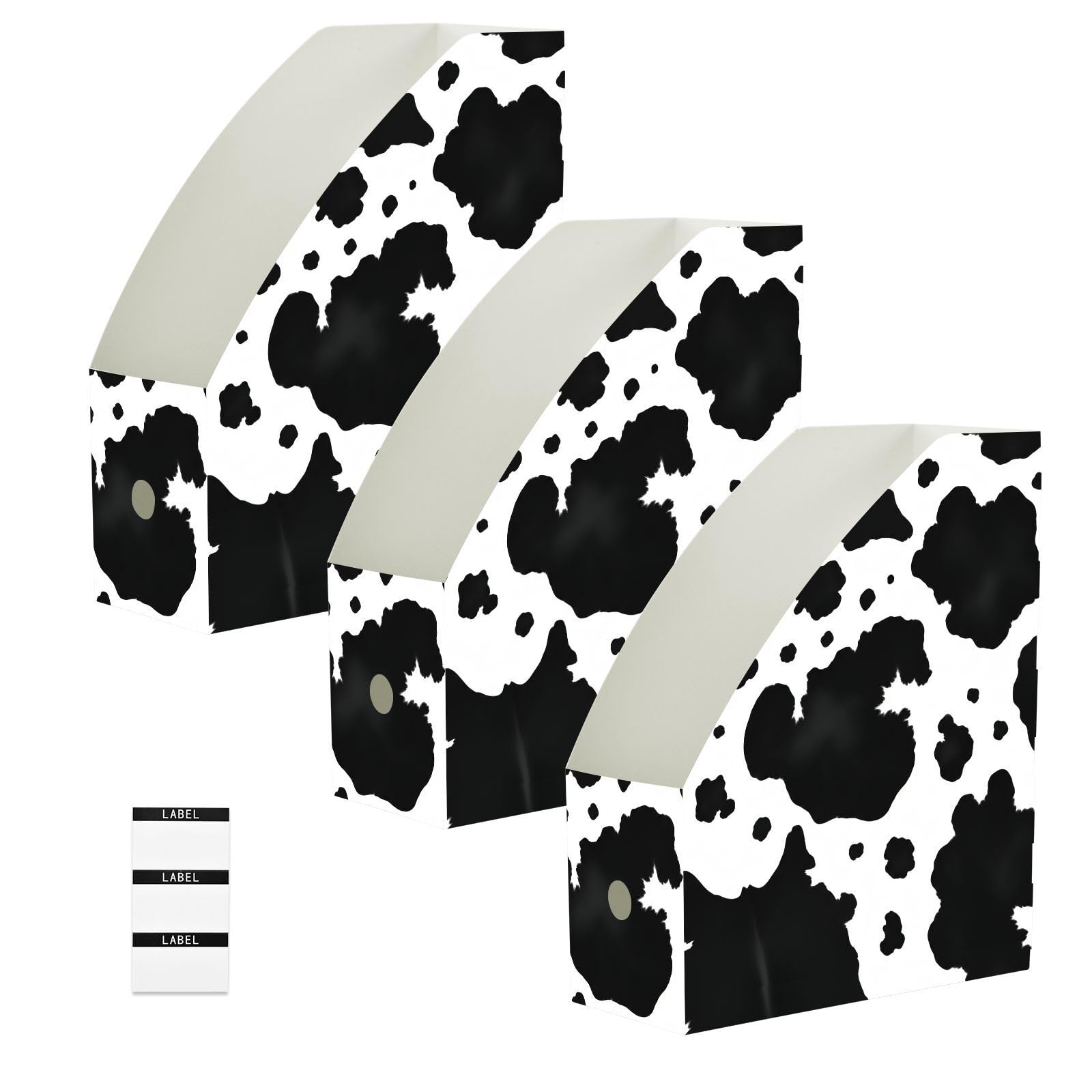 Cartone animato Spot Nero Portariviste File Holder per Classroom