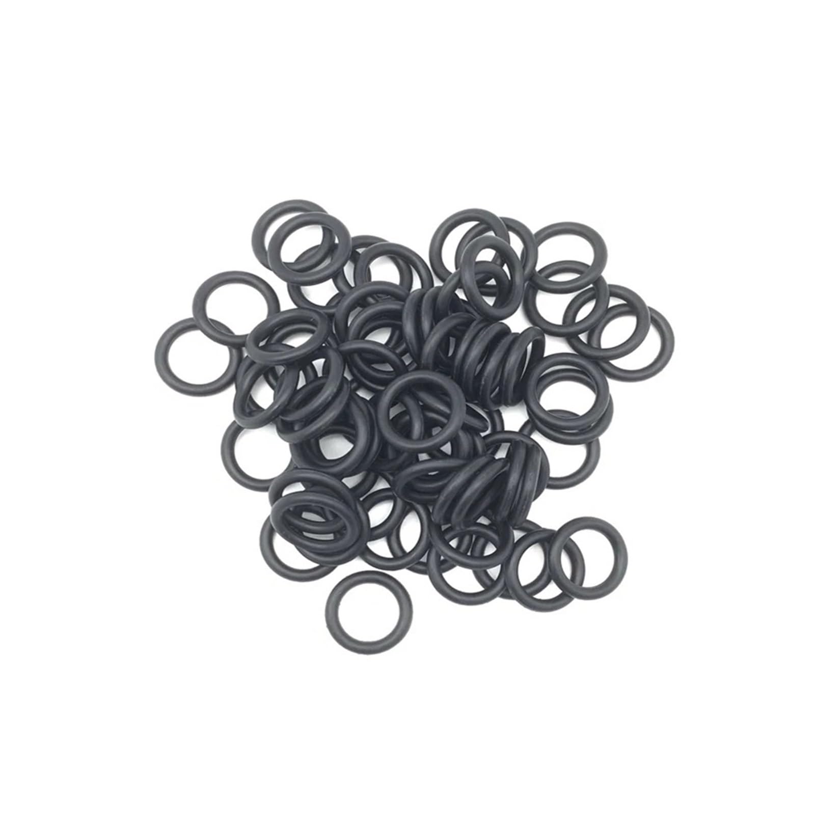 50 guarnizioni O-ring EPDM, CS 1 mm, OD 3-13, nero