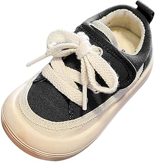 Tênis infantil para meninos e meninas, tênis para crianças pequenas, sapatos para crianças grandes, tênis de lona para meninos tamanho 9