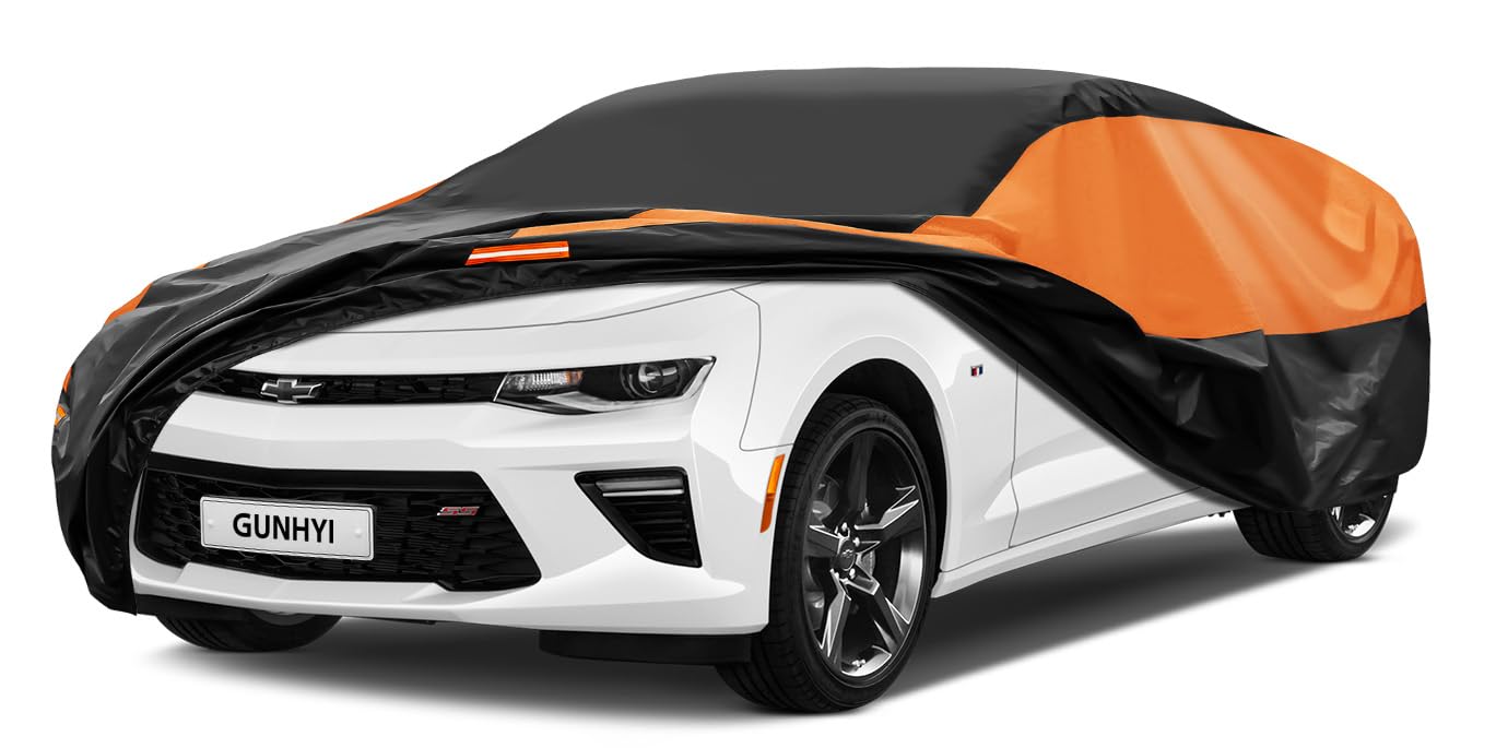 GUNHYI Waterproof Full Car Cover Custom Fit Chevrolet Chevy Camaro