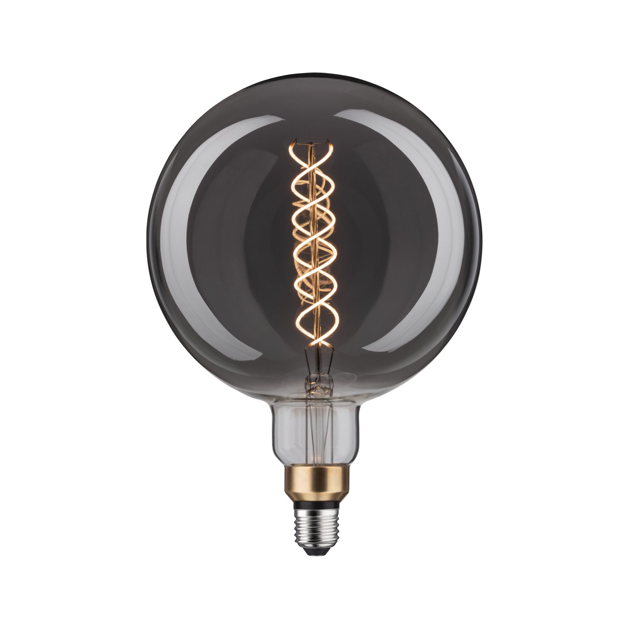 Paulmann 28859 Lámpara LED 1879 BigGlobe filamento 170lm 7W 1800K E27 regulable vidrio ahumado vintage fuente de luz