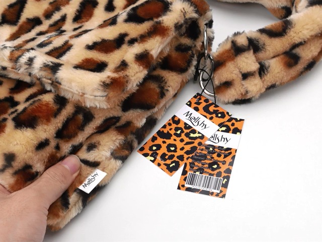 Bolso tote para mujer, bolso cruzado con estampado de guepardo, bolso de piel sintética miniatura 7