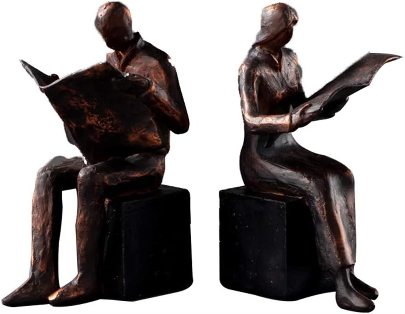 Sujetalibros de hombres y mujeres lectores el regalo ideal para amantes de la literatura