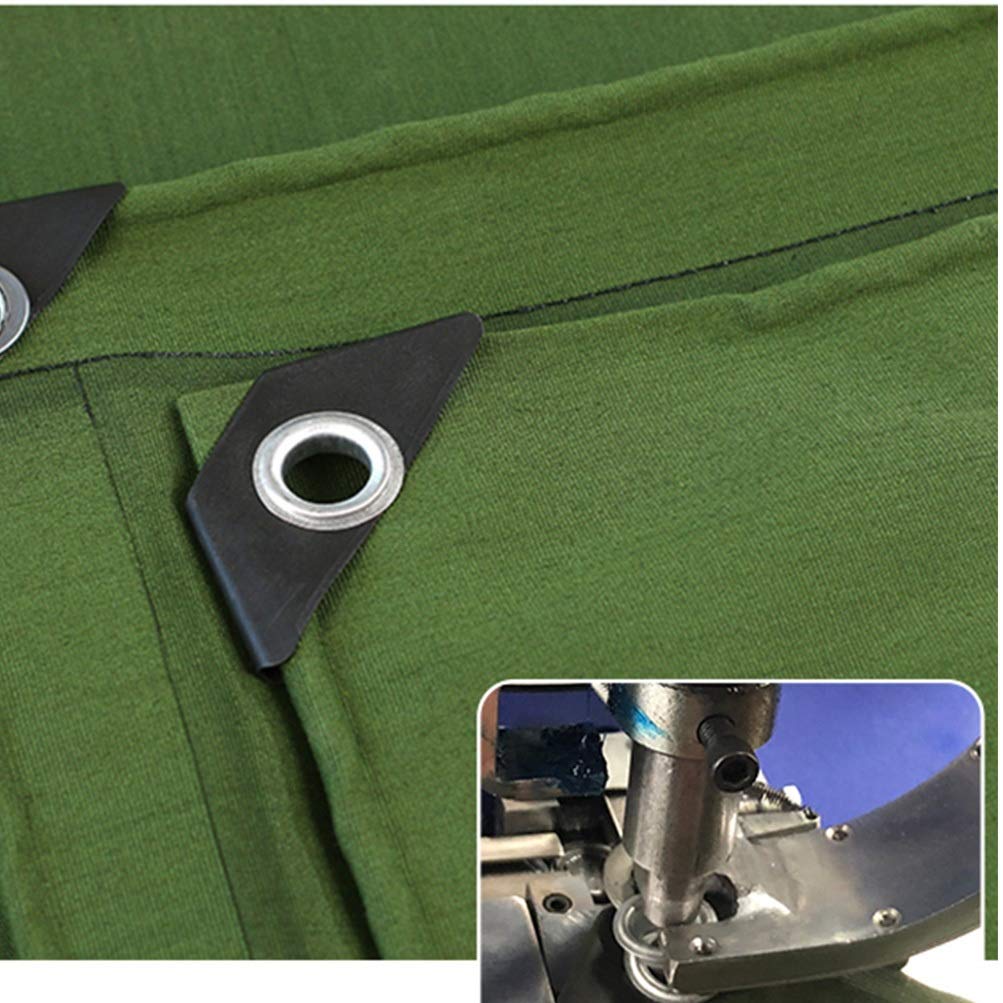 OKUOKA Teloni, Area di ombreggiatura della Tenda Telo da Terra in Tela Cerata Extra Resistente da 330 g/m2 con Anelli in Metallo Coperture Tenda Parasole per Amaca Tenda Impermeabile por
