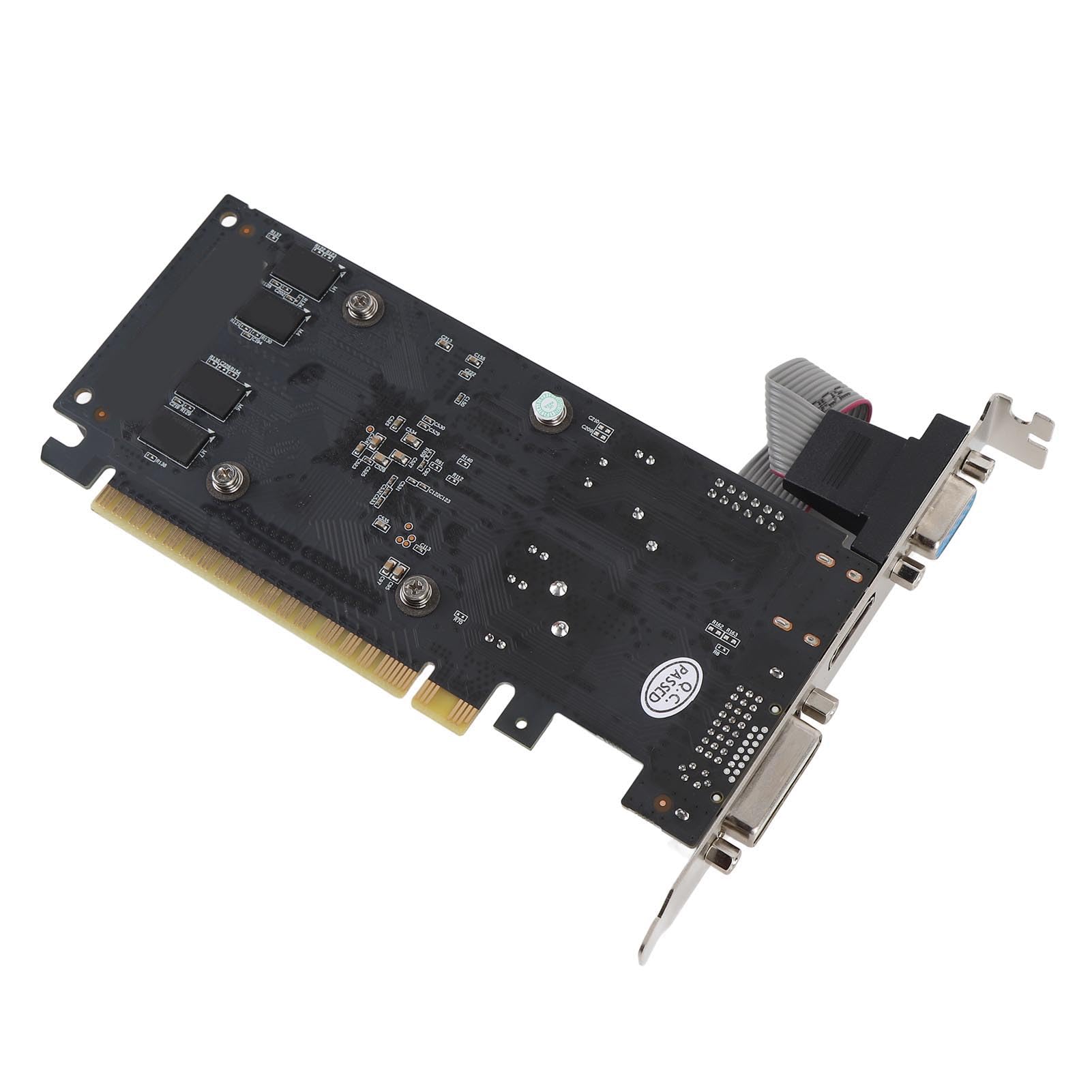 Generic Karta Graficzna do Gier Wydajna pamięć Wideo 2 GB DDR3 do Komputera Stacjonarnego Interfejs Multimedialny HD Port VGA DVI dla Entuzjastów Gier Metalowy materiał PCB