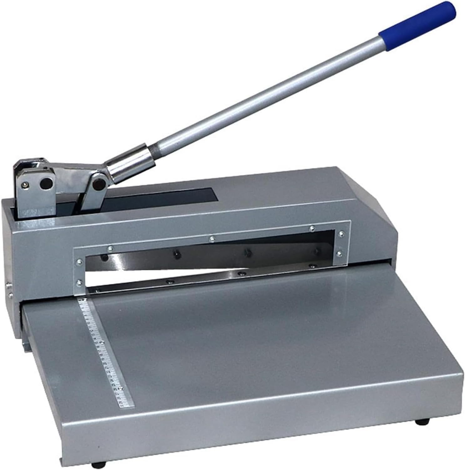 Cesoia manuale a ghigliottina per metalli da 320 mm, capacità di taglio di 2 mm per circuiti stampati, alluminio, ferro, rame e lastre di plastica.