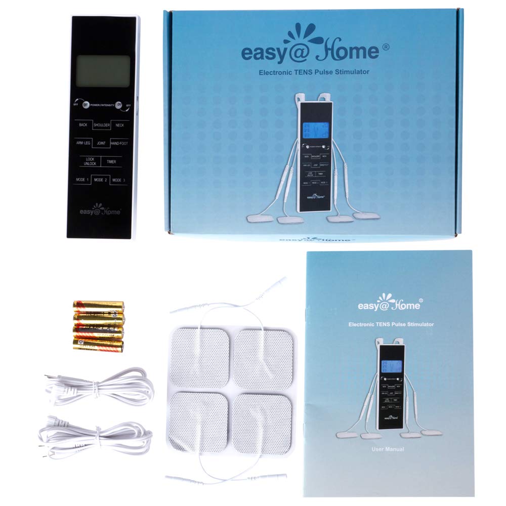 Easy@Home TENS Unit Muscle Stimulator - Electronic Pulse Massager EHE010 — Amazon image 7
