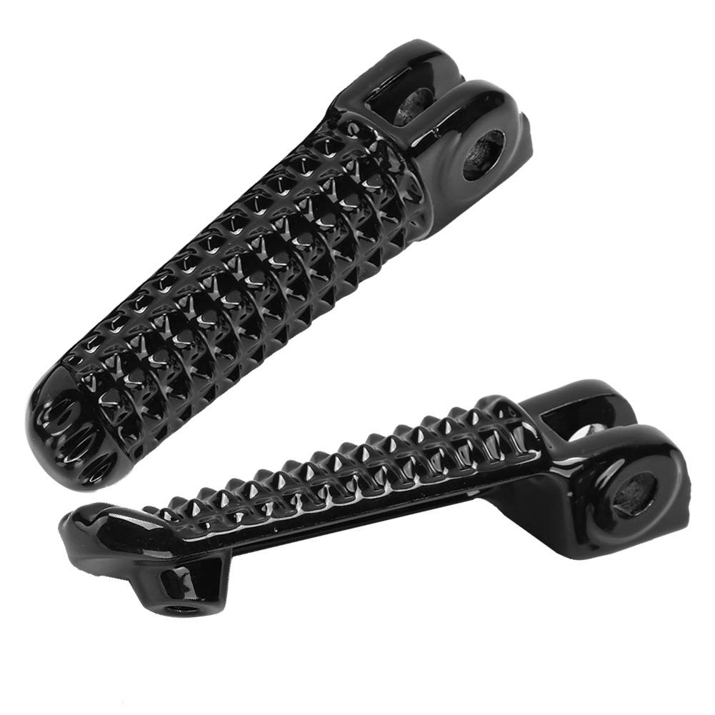 KSTE Alluminio Compatible with Moto Anteriore Pedane Fits Pedale di Ricambio Compatible with YZF R1 R6 R6S