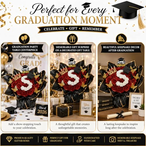 Kit personalizado ramo de graduación DIY para 2026 miniatura 4