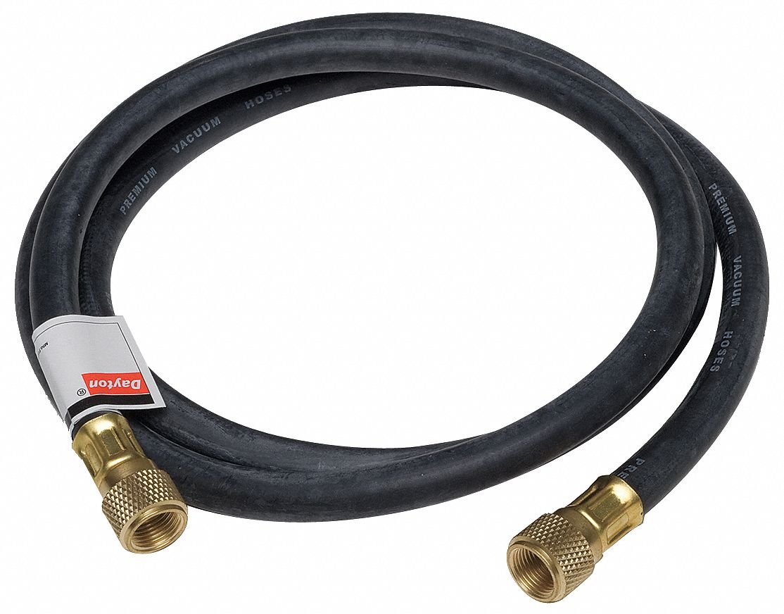 Dayton 4PDG8 Evacuation Hose 72 In, Black, 3/8 In SAE Refrigerator Replacement Parts Amazon
