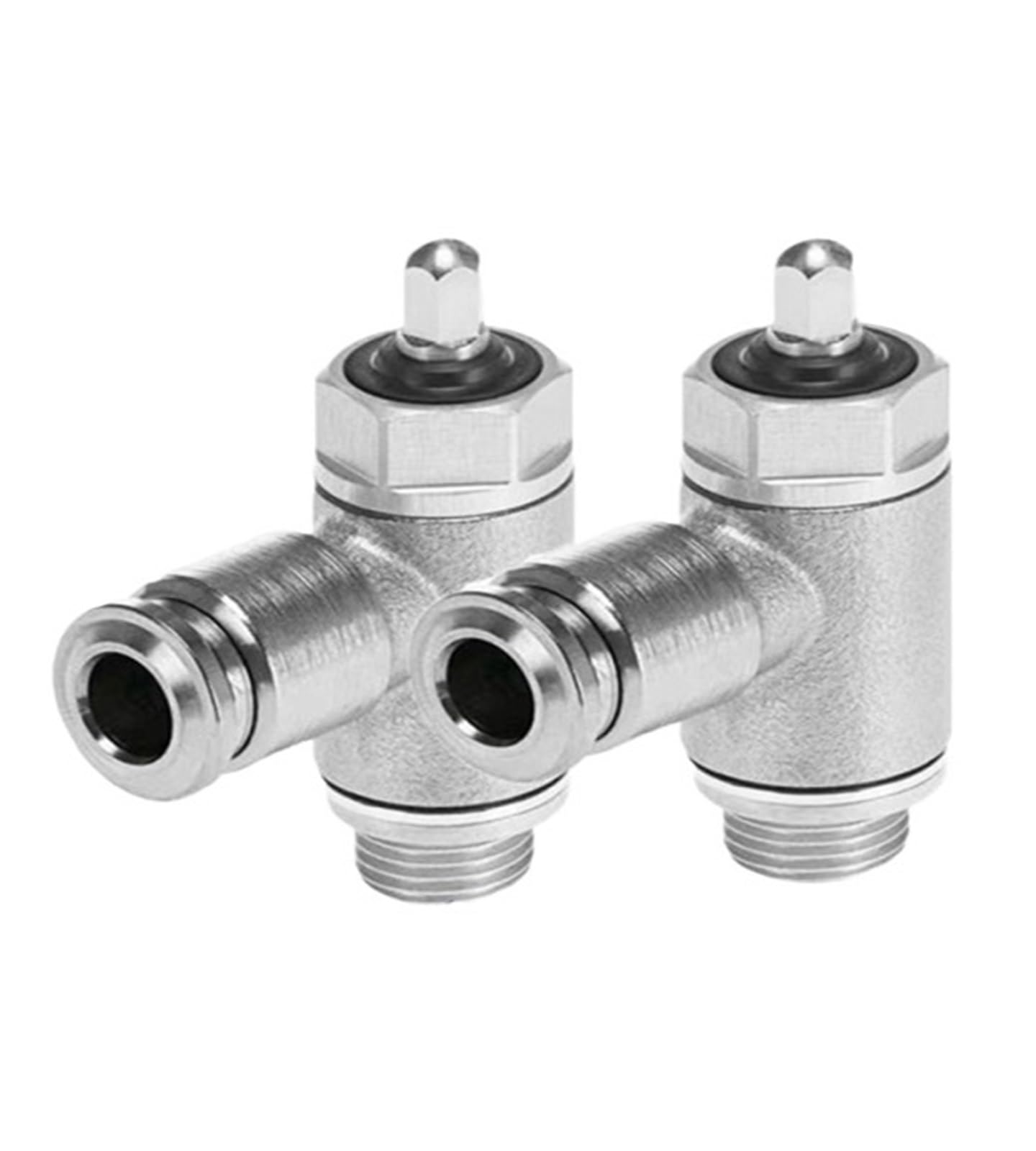 CXDFRSER 1pcs VFOH-LE-A-G18-Q4 578797 VFOH-LE-A-G18-Q6 578798 Exhaust One-way Throttle Valve(VFOH-LE-A-G18-Q4)