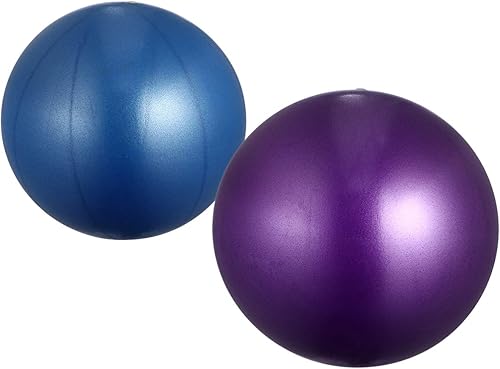 Miniatura 2 de BESPORTBLE Pelota de ejercicio de yoga, pelota de ejercicio inflable antideslizante, pelota antiestallido para gimnasio en casa, equilibrio,