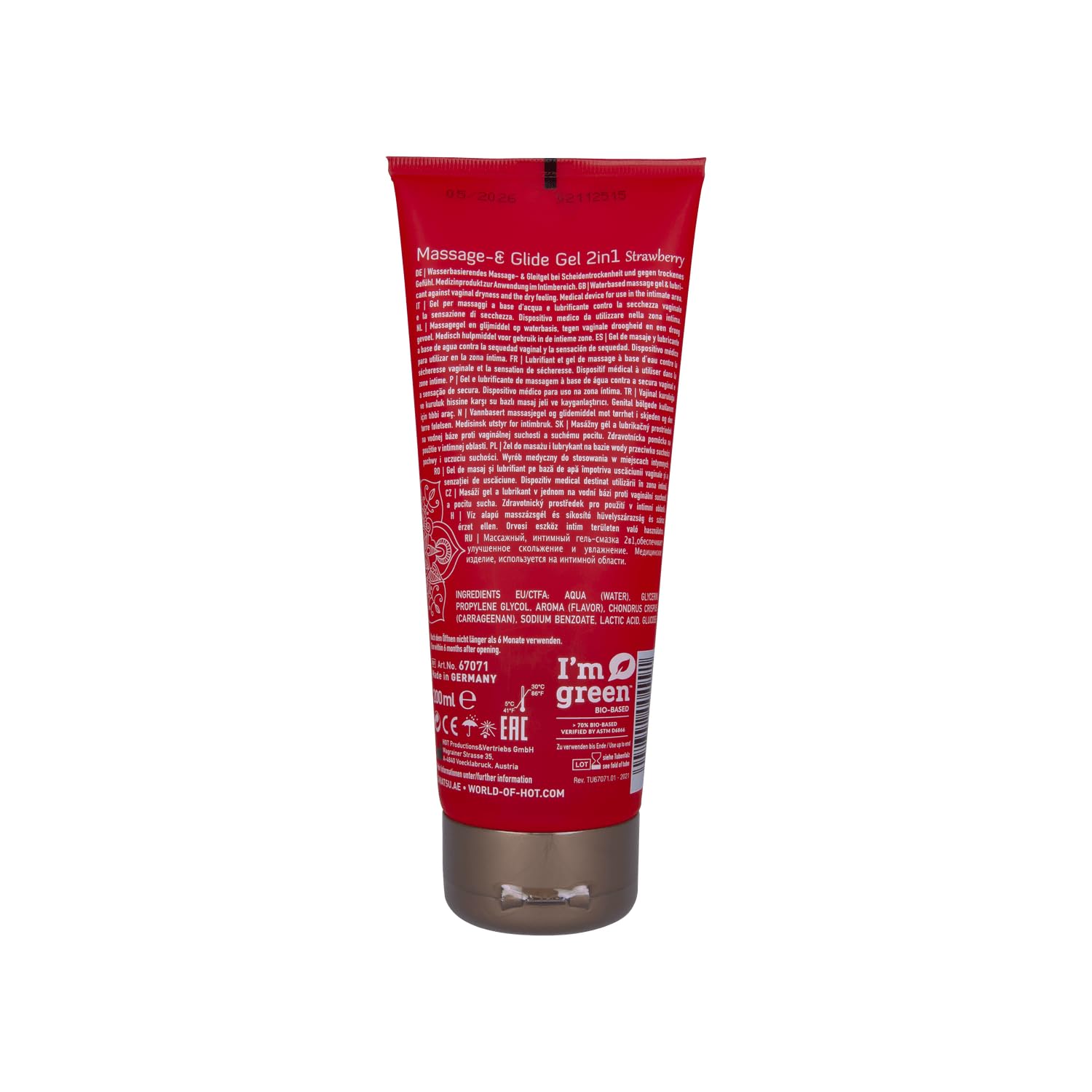 SHIATSU Massagel und Gleitmittel 2in1 Strawberry Scent, 200ml fr  erotische Massagen und ein perfektes Gleitgefhl : Amazon.de: Drogerie &  Krperpflege