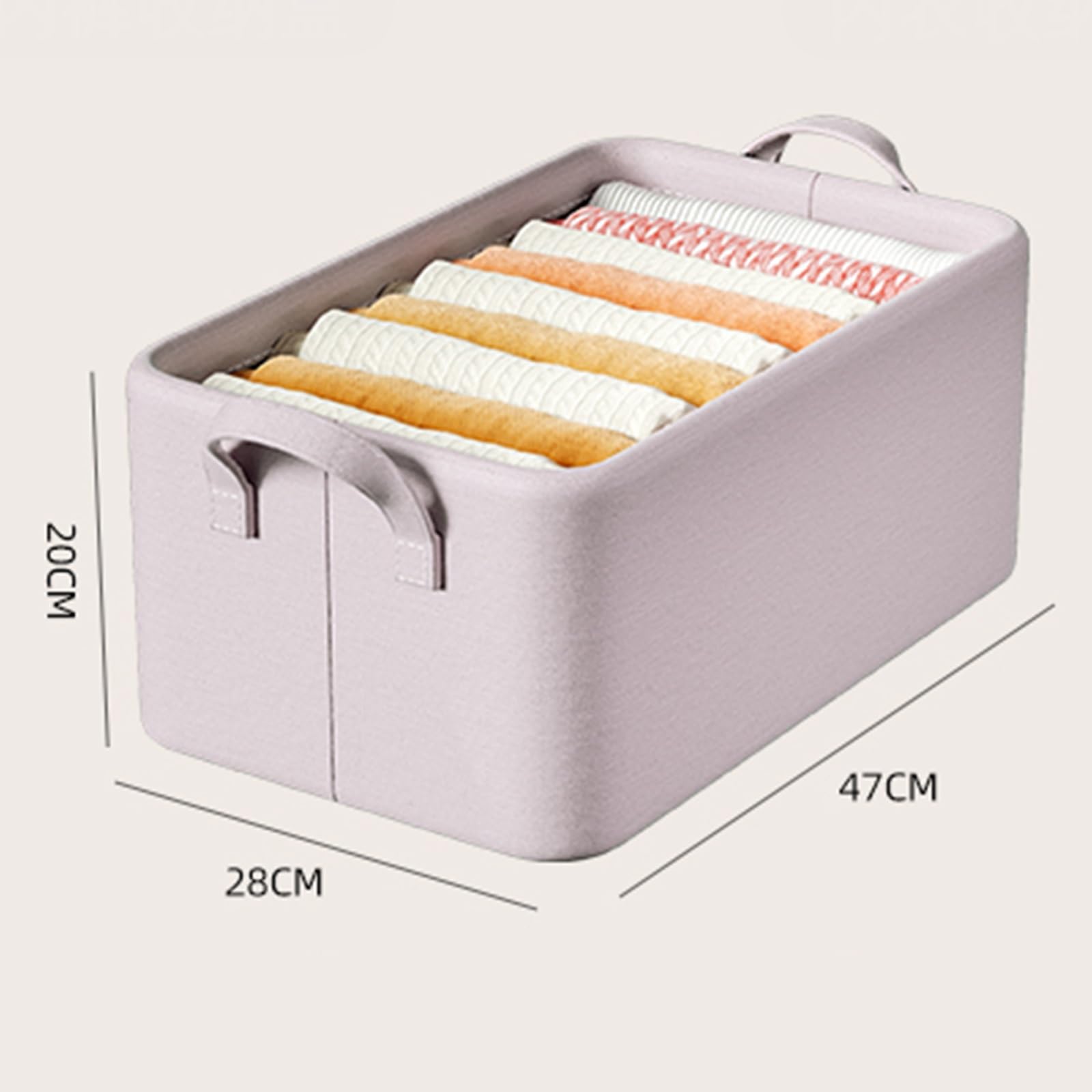 Organizador de cajones para Ropa Interior, Caja de Almacenamiento de Calcetines, Separador de Sujetadores, Bragas de algodón, Varios tamaños.