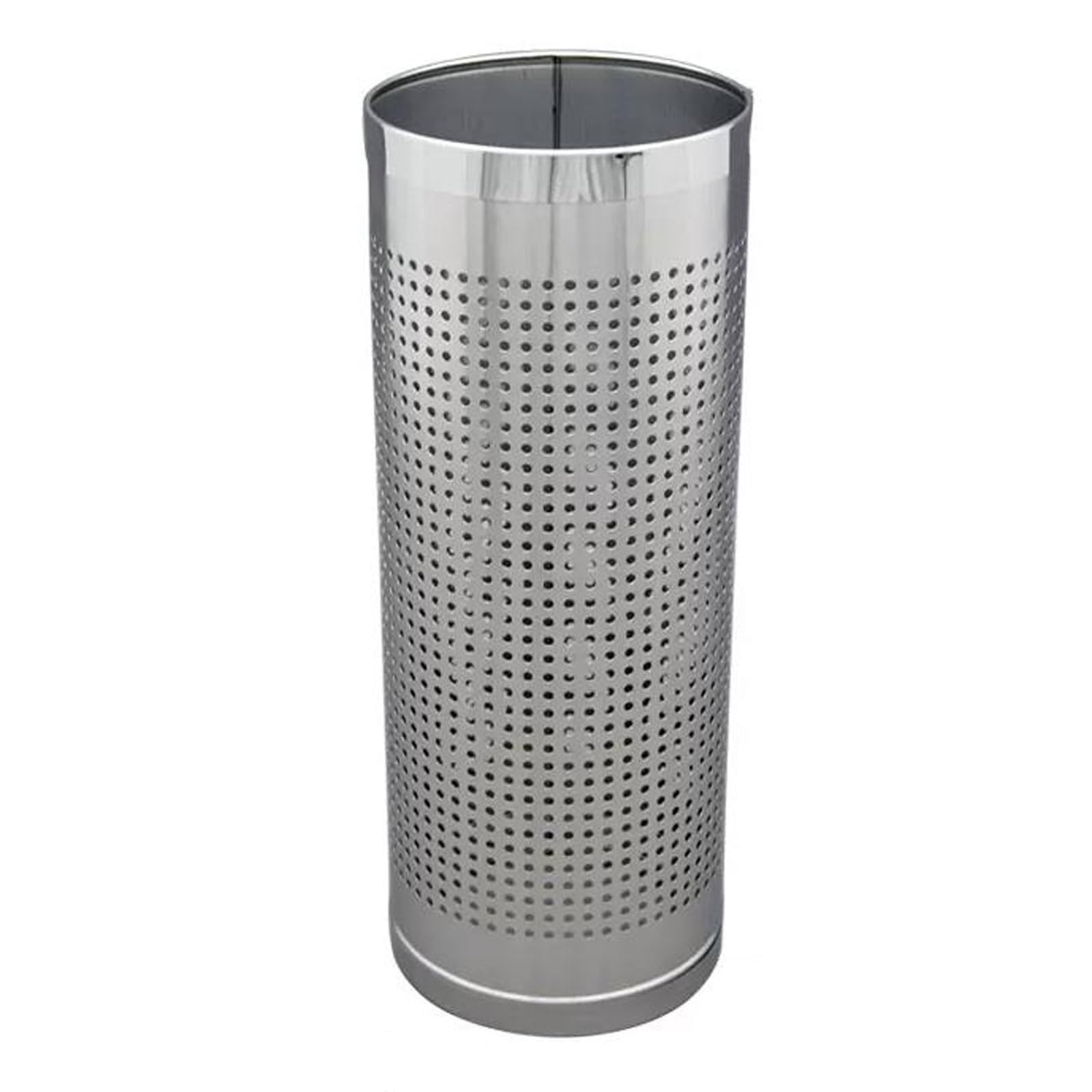 CFY652 Umbrella rack Freestanding Umbrella Bins Bucket Cane Holder Walking Stick,Entryway Office(Silver)