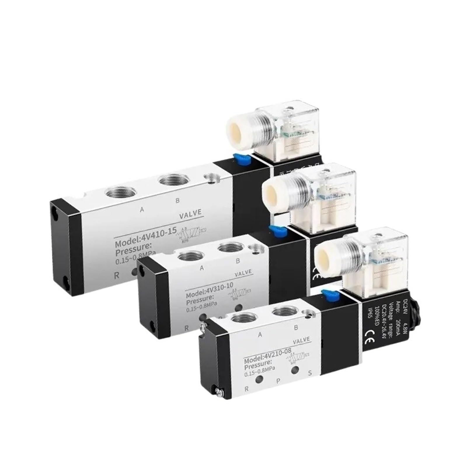 Électrovanne pneumatique 4V410-15 DC12V pour réparer un automatisme industriel en panne