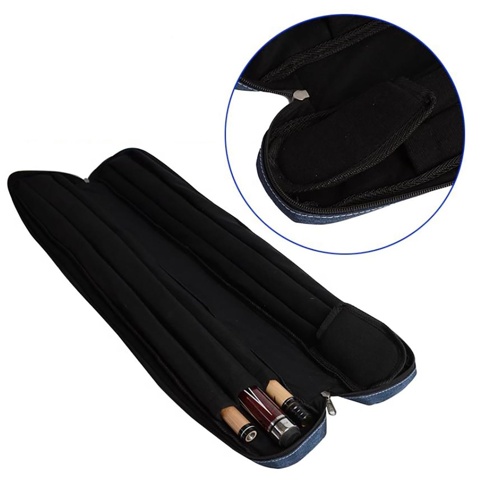 ビリヤード キュー6本 ケースセット ウィリアム ルカシー他(6066