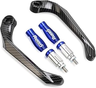 PRUVA for R1200S R1200GS R1200R R1200RT 2004-2022 2021 2020 Motorcycle Handlebar Brake Clutch Levers Protector Guard Motorcycle Brake Protective Rod (Color : Black)