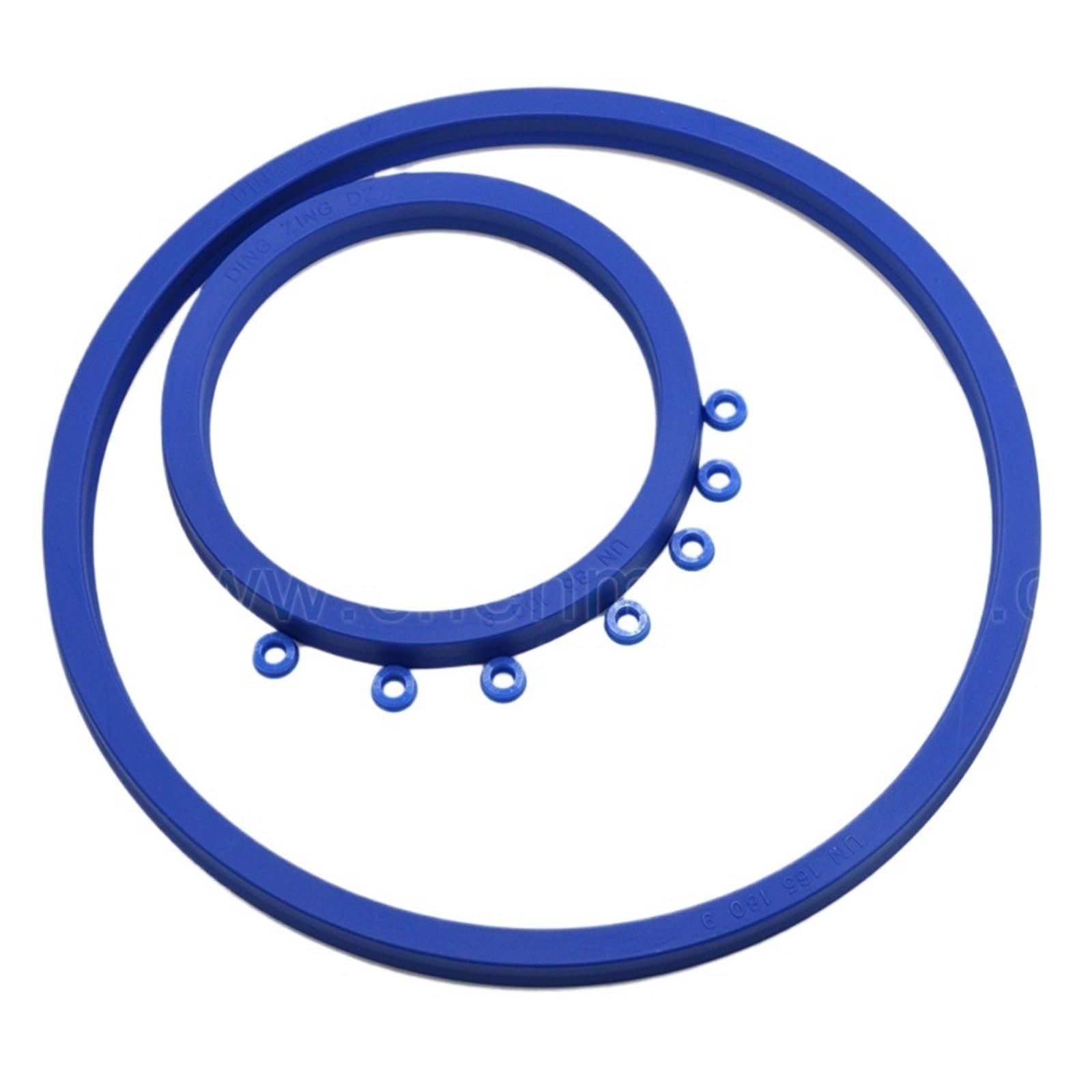 LEOTNNDQ 1pcs Seal 5 Cup U Lip Cylinder Piston Hydraulic Rotary Shaft Rod Ring Gasket Wiper Oil Seal(5x11x5 10pc)