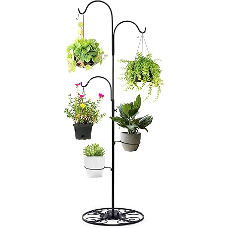 Blulu Hanging Plant Stand Indoor with Base