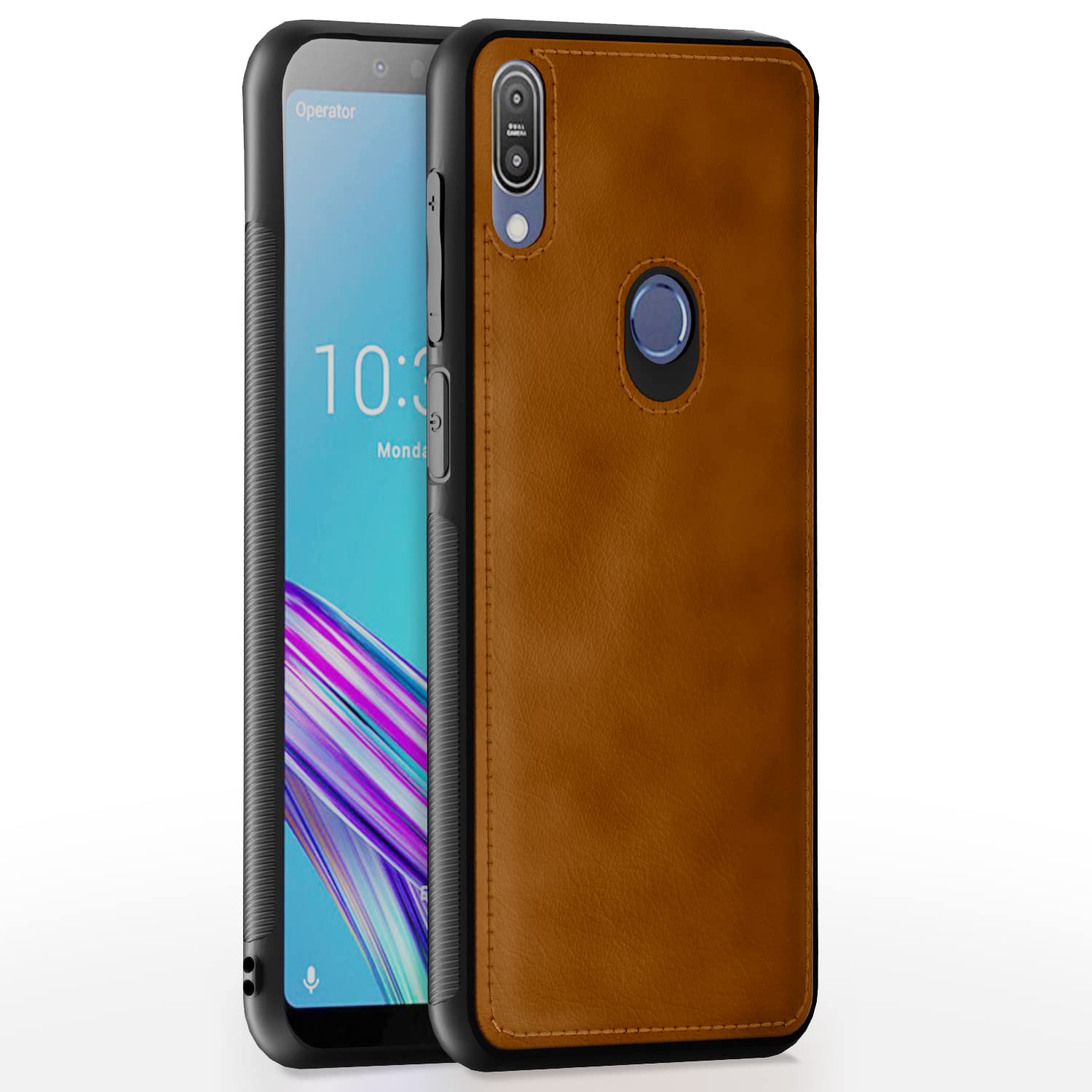 Pikkme Asus Zenfone Max Pro M1 Back Cover | Flexible Pu Leather | Full Camera Protection | Raised Edges | Super Soft-Touch | Bumper Case for Asus Zenfone Max Pro M1 (Brown) (B0BR5G1NHL) Amazon Price History, Amazon Price Tracker