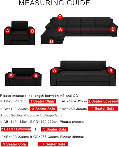 Miniatura 7 de vctops Funda elástica de vellón sherpa para sofá con parte inferior elástica, 1 pieza, funda de sofá de felpa suave y mullida para sofá de 3