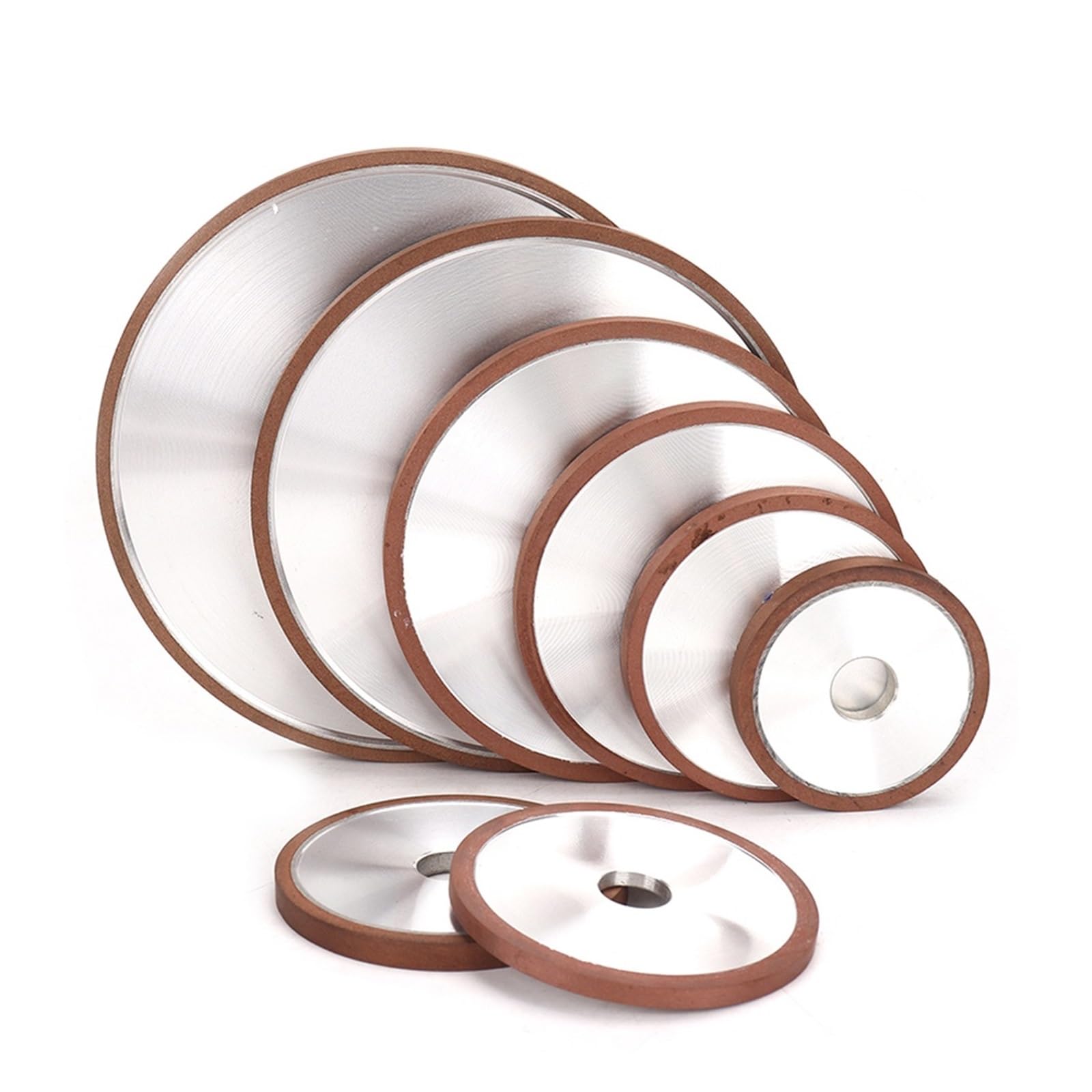 Disco de amoladora paralela de muela abrasiva de diamante plano de 150mm/180mm/200mm for fresa de acero de carburo de tungsteno