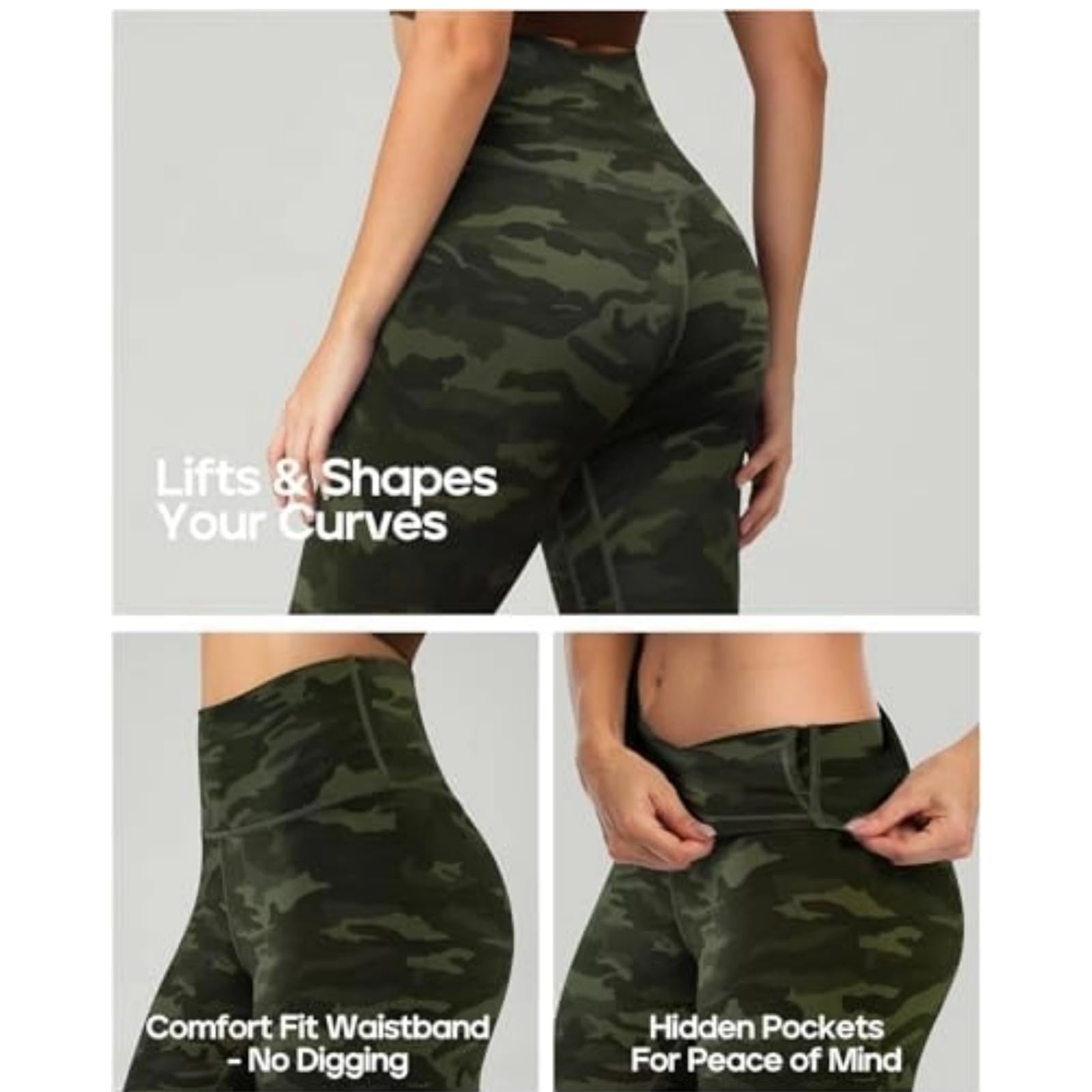 Legginsy treningowe damskie spodnie do jogi wysoka talia legginsy gimnastyczne z kieszeniami damskie