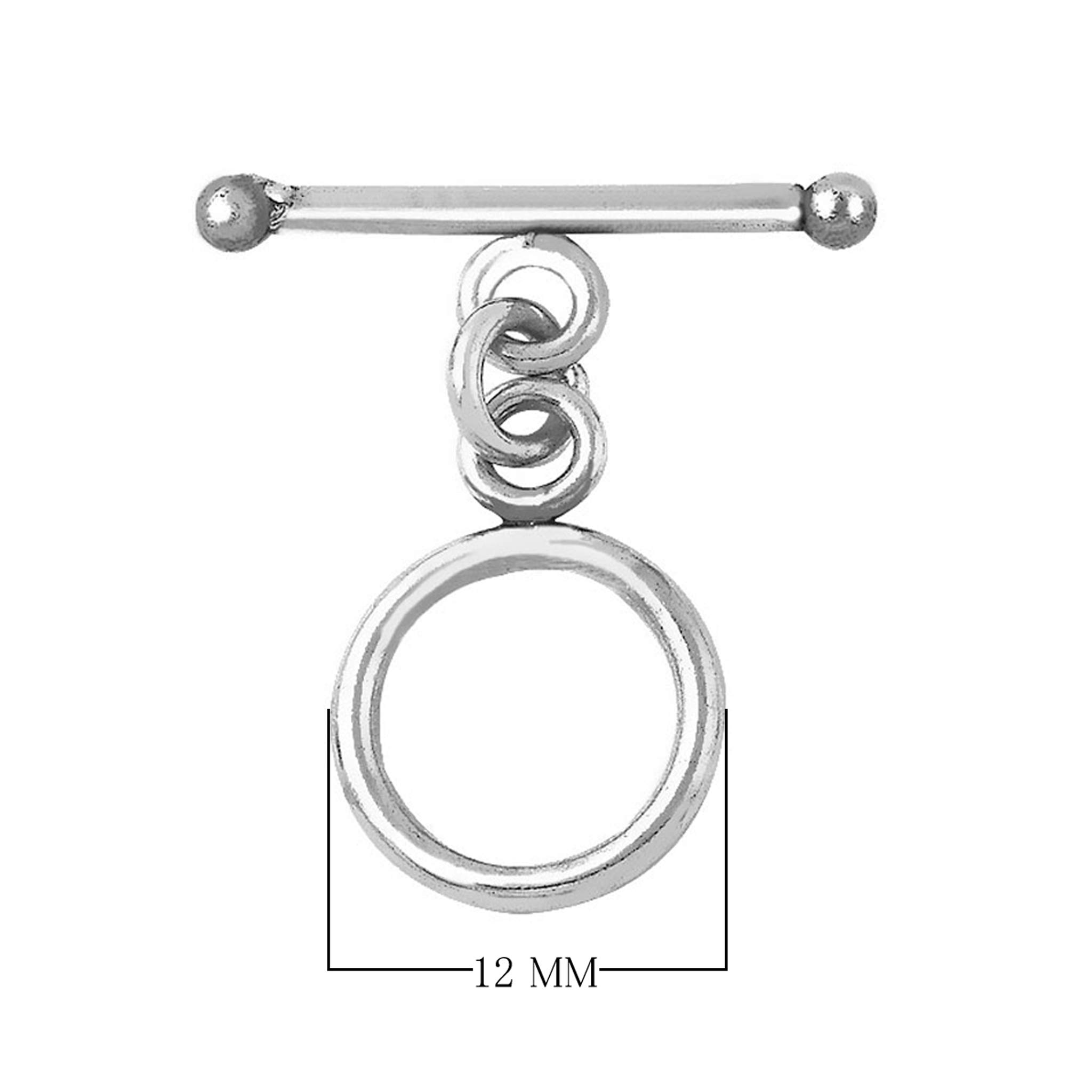 Silver Overlay Simply Smart Toggle TSF-119-12MM