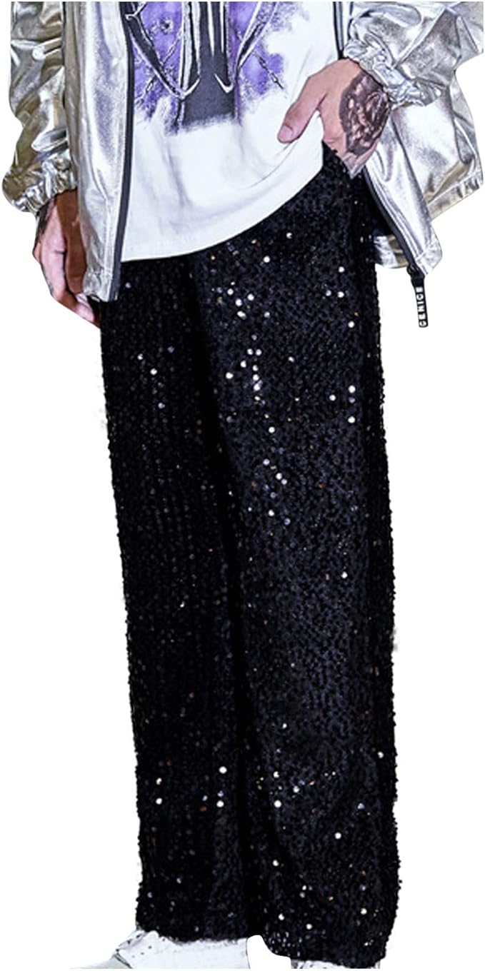 sparkly pants men