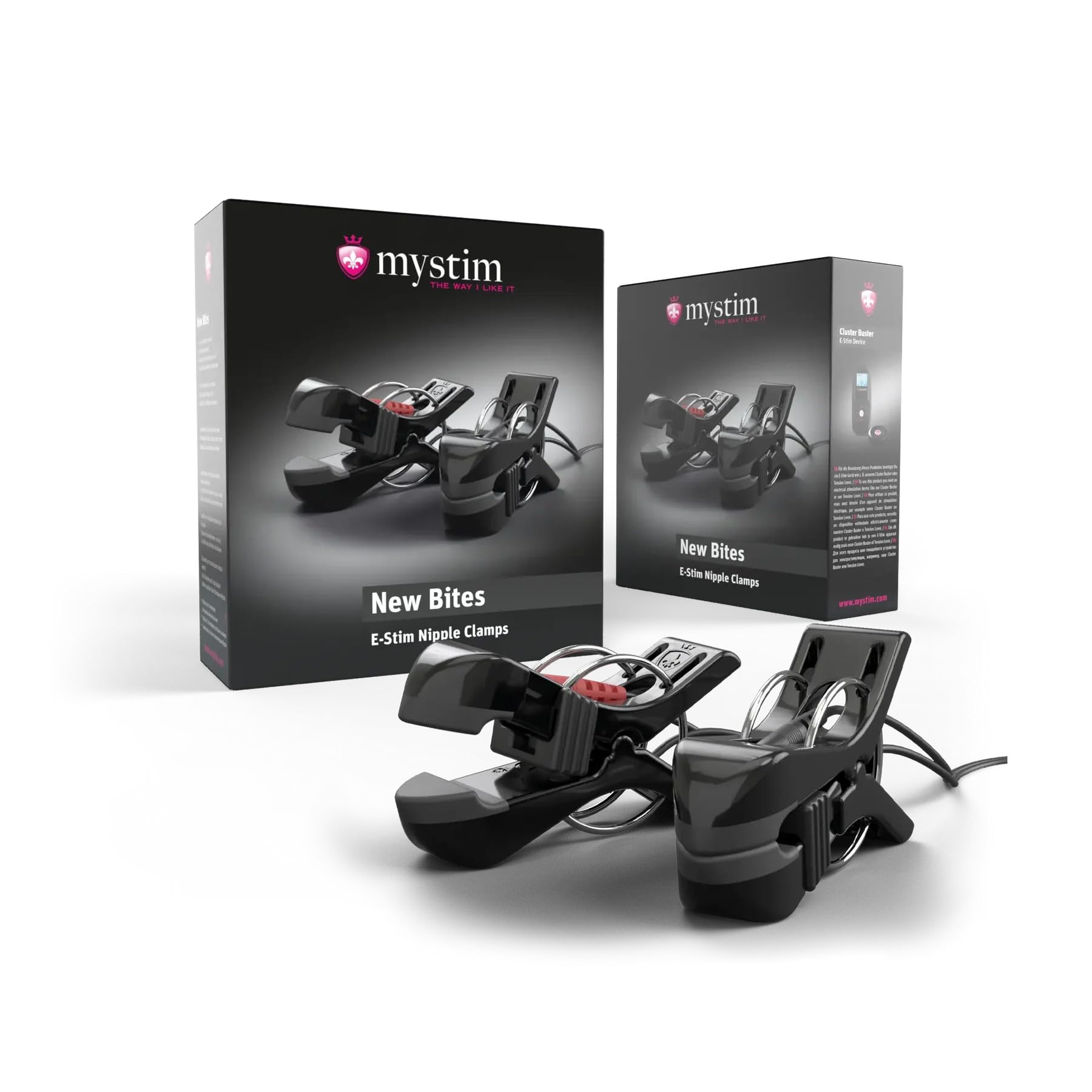 MyStim Barry Bite E-Stim Nipple Clamps