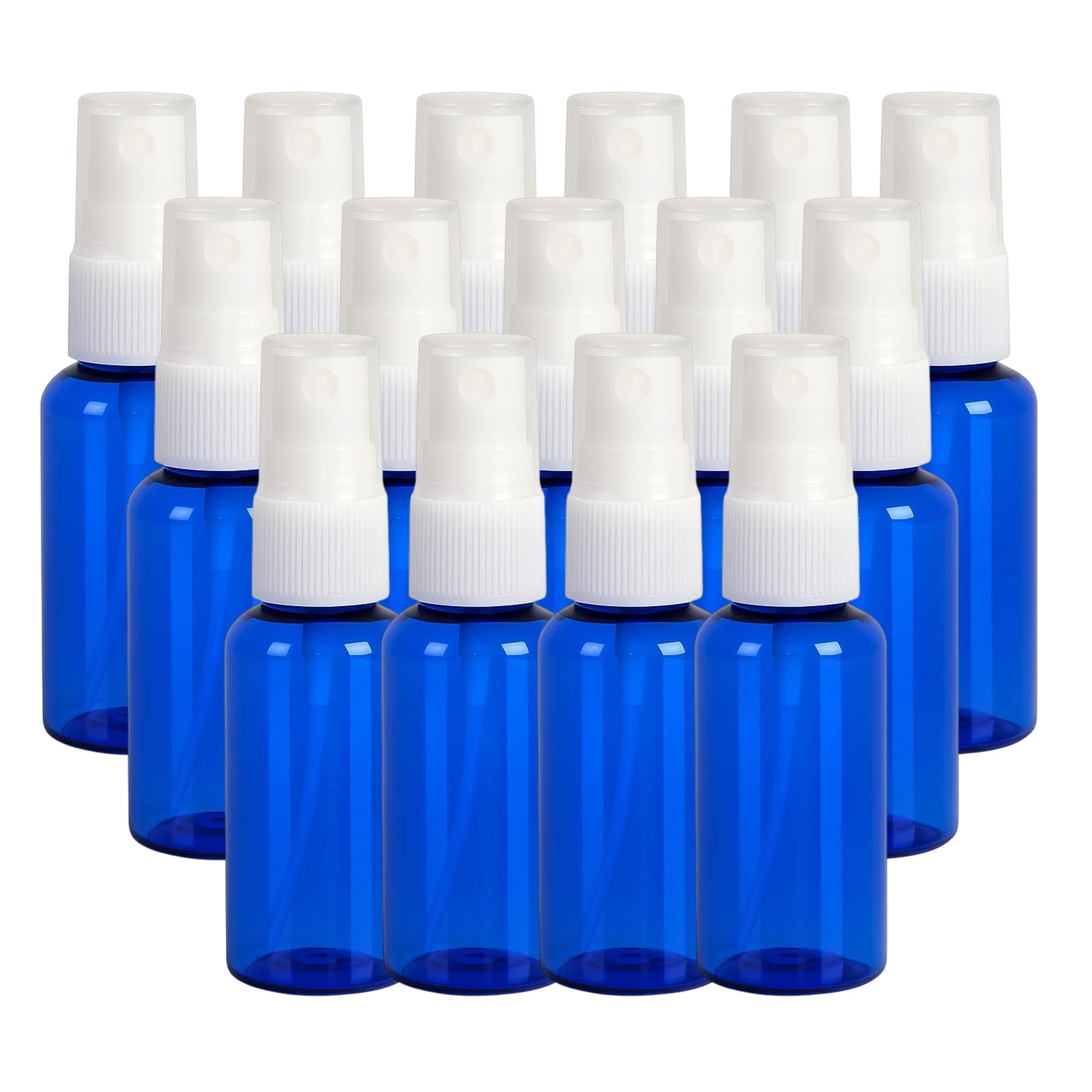 スプレーボトル 15個セット 30ml ミニサイズ 避光設計 プラスチック製 携帯便利 多用途 スプレー容器 化粧水 アロマオイル用