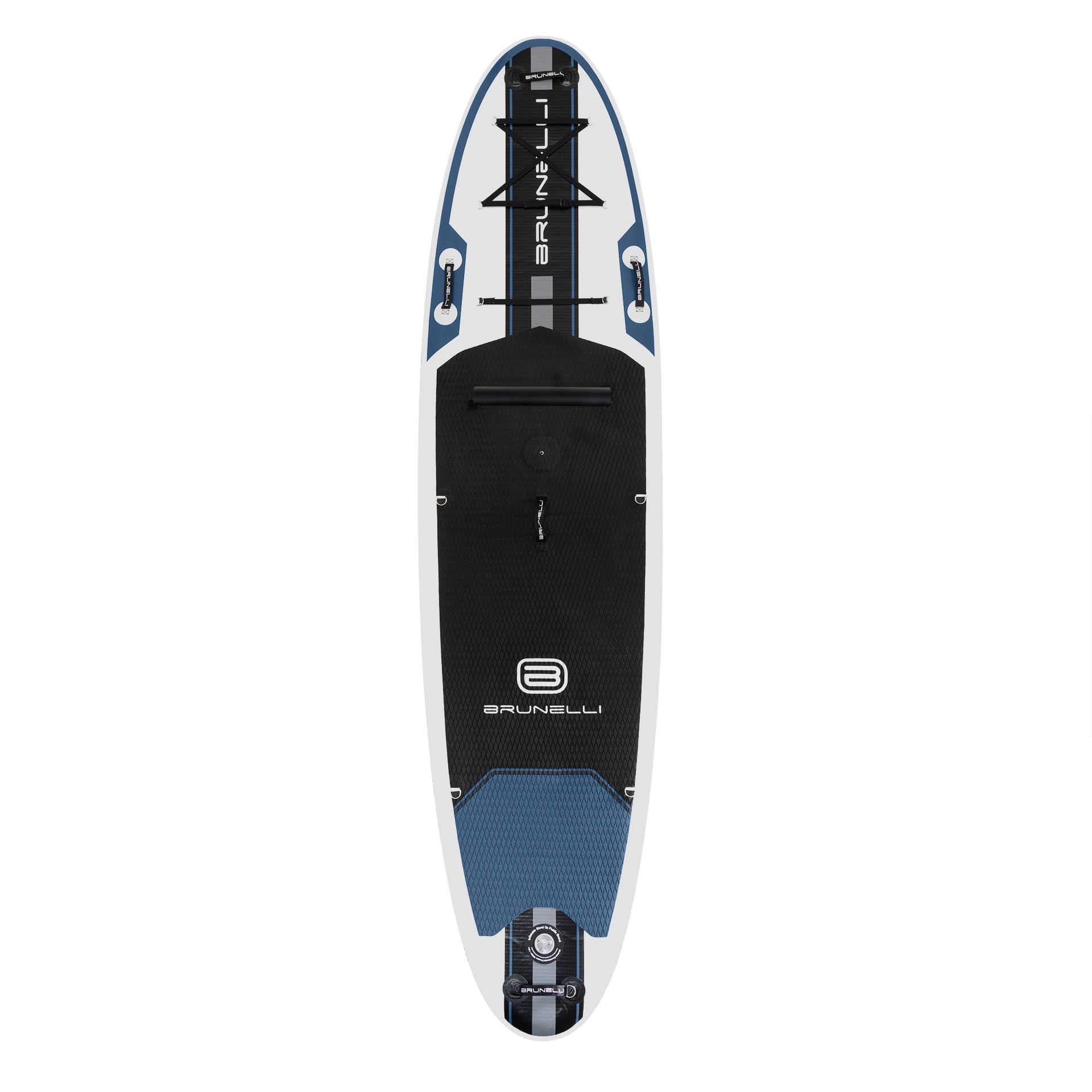 BRUNELLI 10.8 Windsurf Woven X Fusion Double Layer iSUP Board hinchable Stand Up Paddle Set Azul