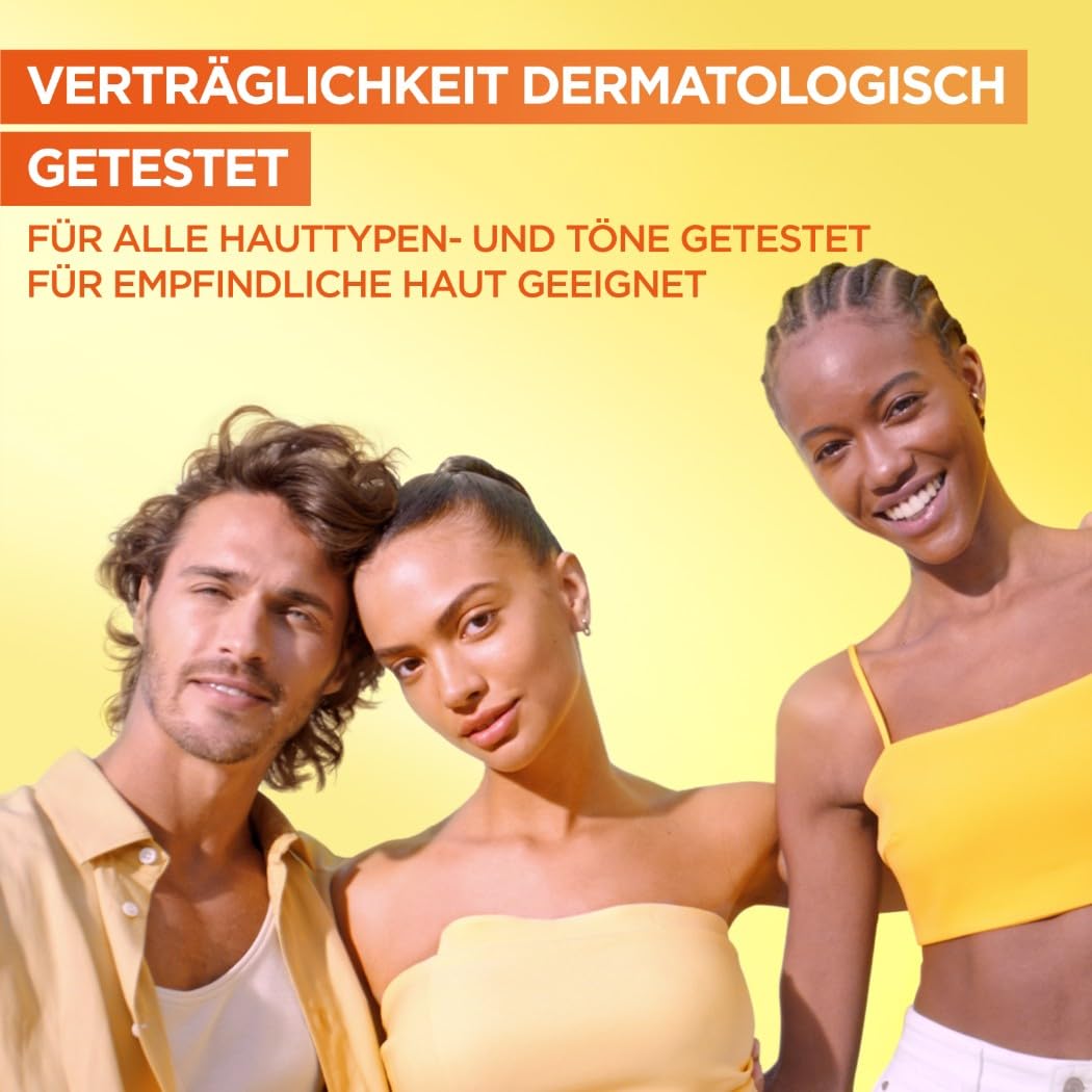 Garnier SkinActive Coffret Max Glow Booster Set Vitamin C Serum Augenpflege Nachtserum