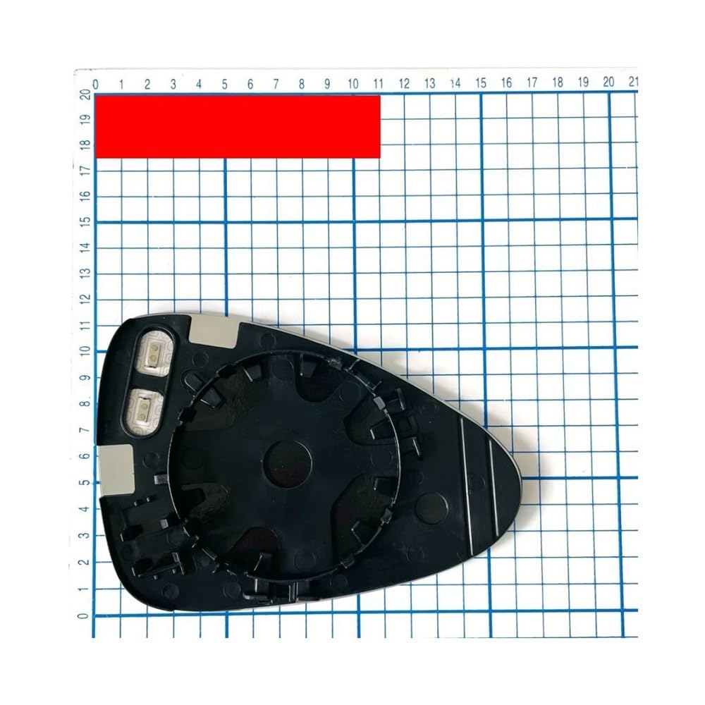 Glaces Rétroviseur Latéral Gauche Remplacement Plaque Support Convexe