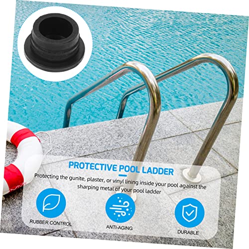 Set de tapones de goma para escalera de piscina Sosoport miniatura 3