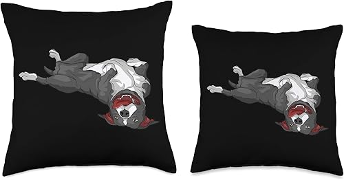 Miniatura 3 de Amstaff gifts for american bully American Staffordshire Terrier Amstaff - Almohada de 18 x 18 pulgadas, multicolor