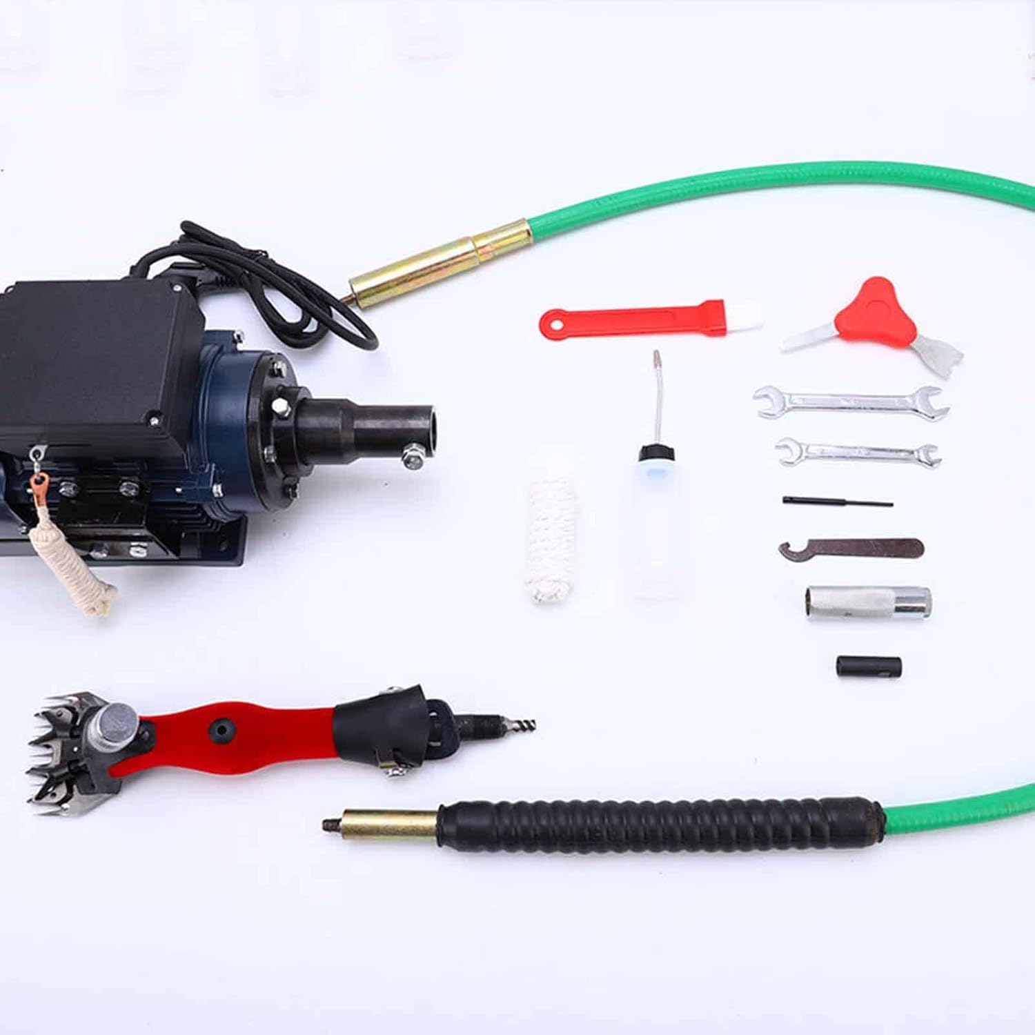 Esquiladora Eléctrica Ultraligera para Ovejas Y Cabras, Máquina Esquiladora Eléctrica para Ovejas Y Cabras, Tijeras De Corte De Eje Flexible, Tijeras De Lana, Esquiladoras para Ovejas Y Cab