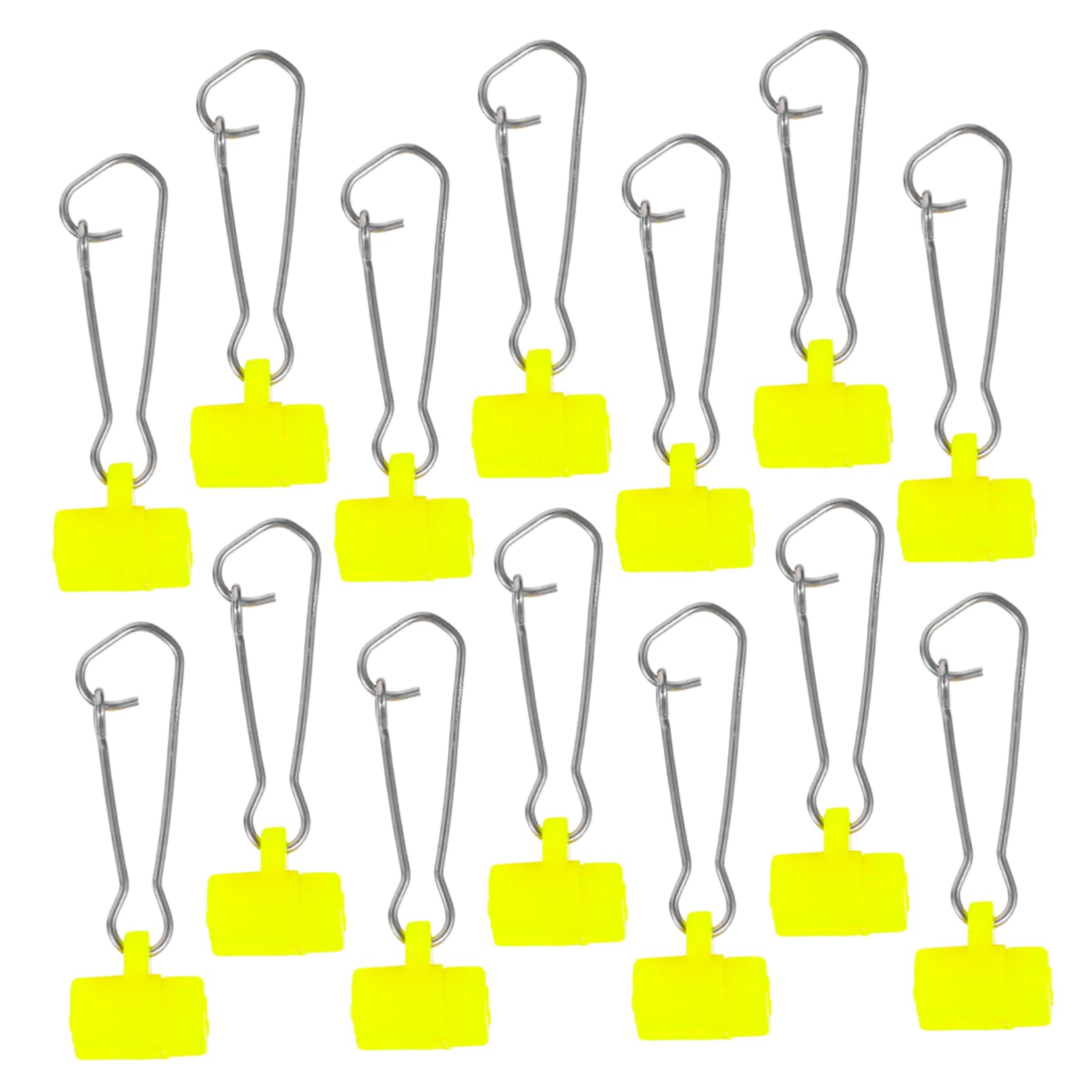 BESTonZON Accesorios De Pesca Mosquetón Giratorio De Pesca con Cerradura Llave para Pescador Señuelo para Lubina Ganchos A Presión Aparejos De Pesca En El Mar Broches De Pesca Gruesos