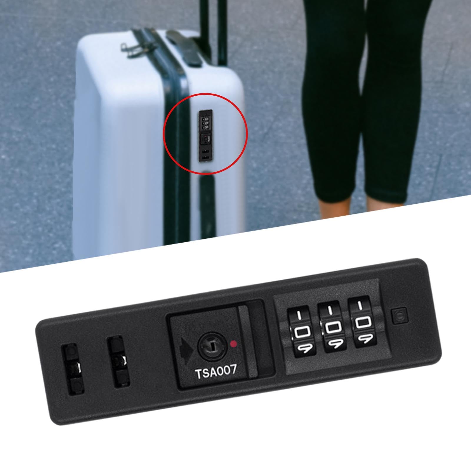 Juego de 10 candados de viaje universales para armarios y viajes al aire libre
