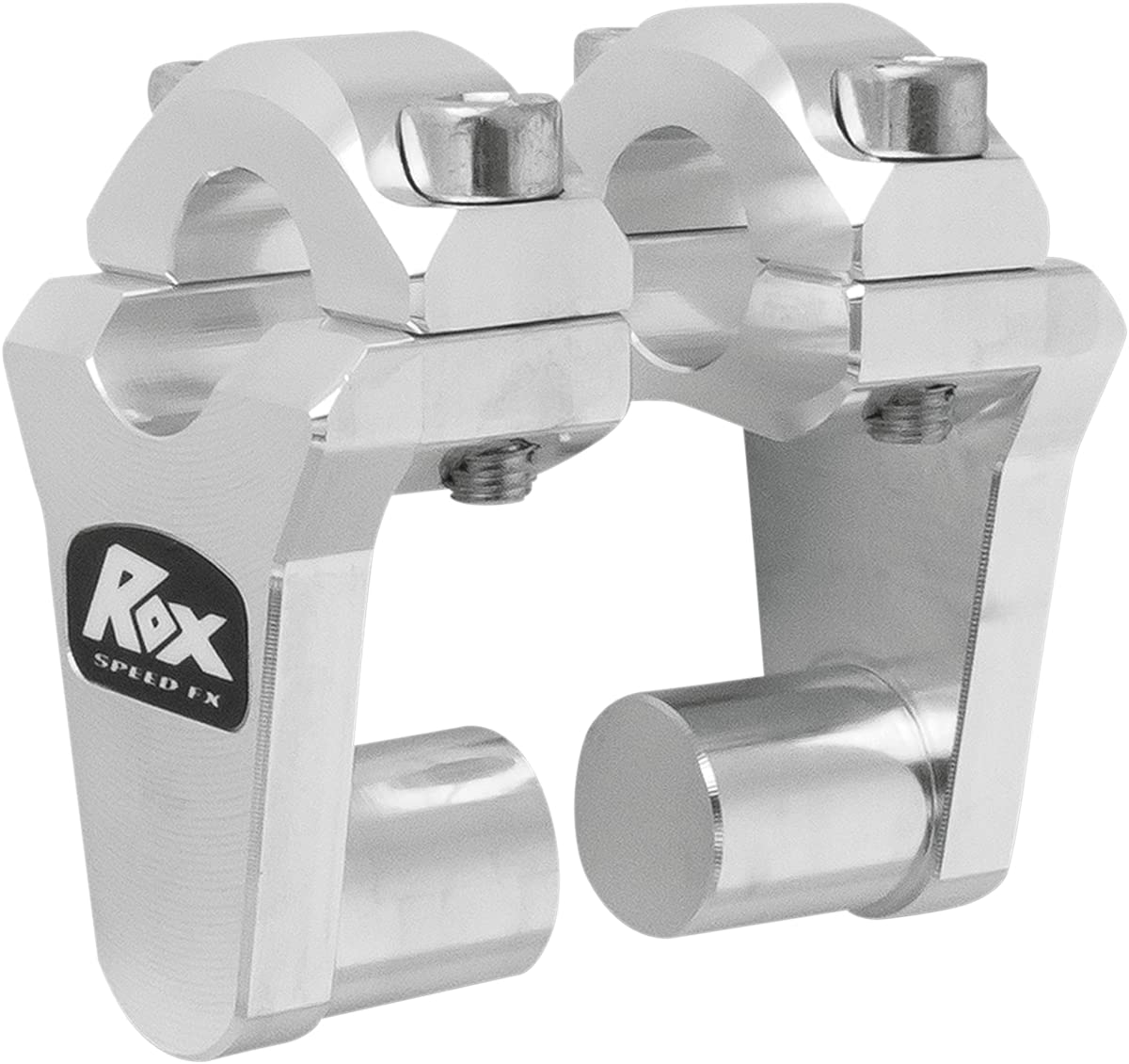 Rox Speed FX 2in. Pivoting Riser for 7/8in. Handlbar - Natural Aluminum 1R-P2SSN