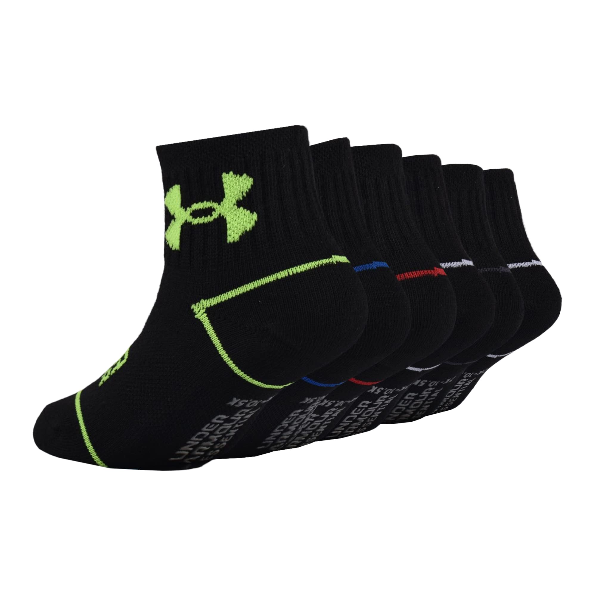 Under Armour Multi Pack Essential Quarter Socks Calzini Quarter Bimbo 0-24