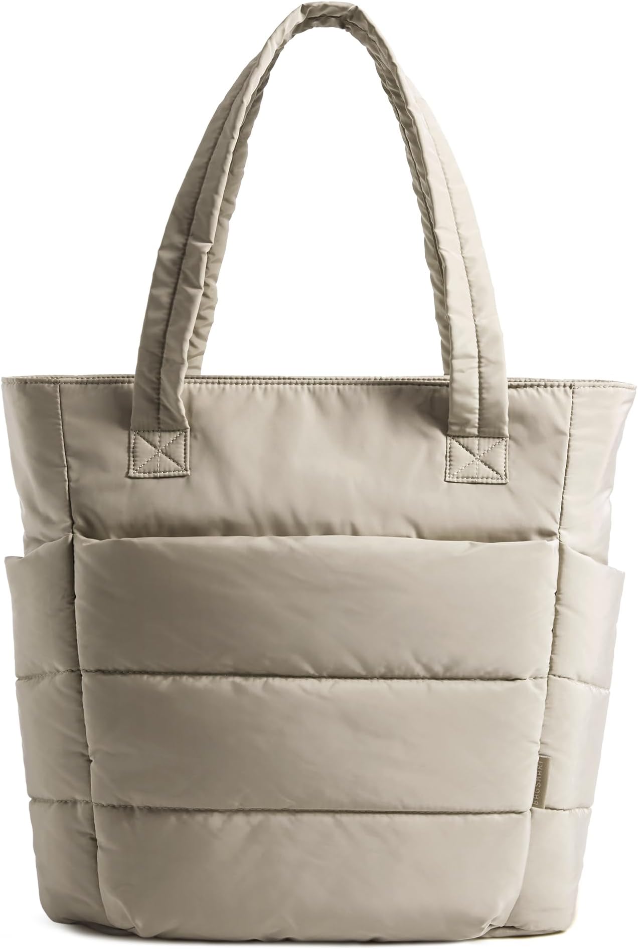 Tote Bag for Women, Lightweight Puffy Tote Bag with Compartments Shoulder Bag Handbag for Travel, Work, Gym