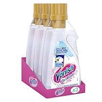 Vanish Oxi Action Multipower Gel Bianco Splendente, Additivo Lavatrice Multiazione senza Candeggina, 3 Confezioni da 750ml Smacchiatore per Capi Bianchi