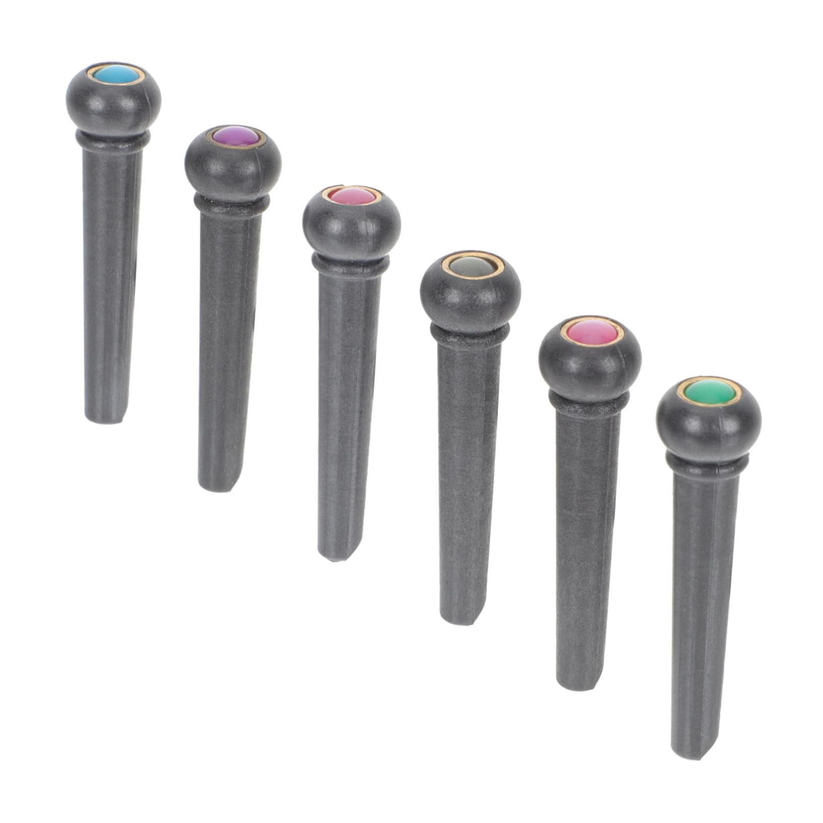 ifundom 30pezzi Perni Per Ponte Chitarra Plastica Accessori Per Chitarra Folk Pin Di Fissaggio Corde Pratico e Leggero Per Musicisti