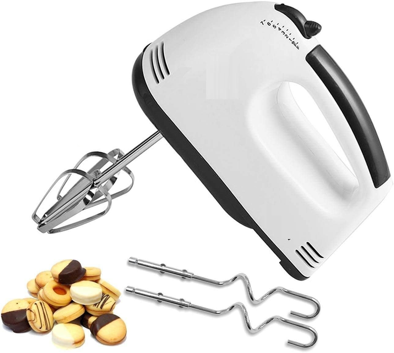260-W Hand Mixer with 7 Speed Control & Detachable Stainless-Steel Finish Beater-image-36