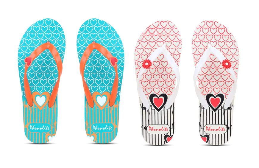 Phonolite DAILY USE PRINTED FANCY AND STYLISH HAWAII SLIPPER CHAPPAL FOR WOMEN AND GIRLS PACK OF 2 (B0B942XL5R) Amazon Price History, Amazon Price Tracker