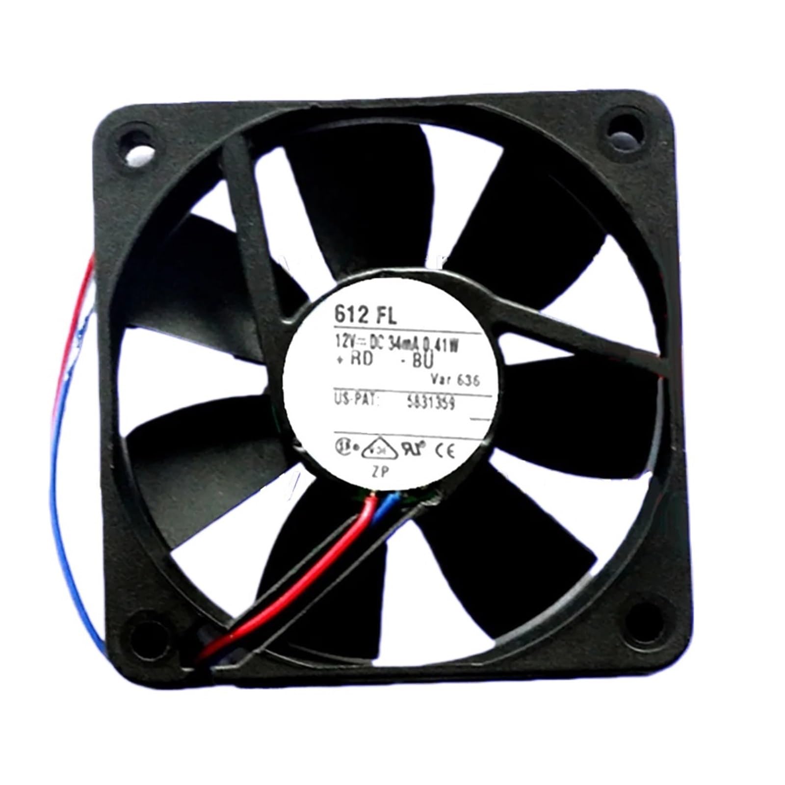 OKEWGHFL 612FL 612FL DC12V 34mA 0.41W 6015 60 * 60 * 15 mm COOLING FAN